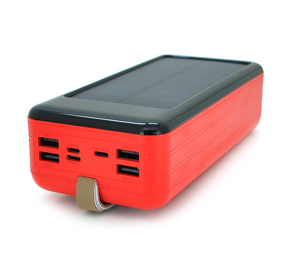 Повербанк VOLTRONIC KKD8W Solar 80000 mAh Black/Red (53589)