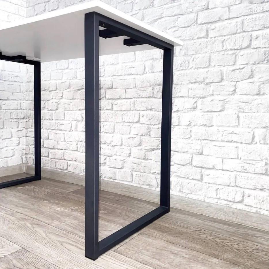 Опора для стола металлическая Krei Симпл 735х600 мм пр 40х20 мм Черный (ОП1144.60) - фото 3 Опора для стола металлическая Krei Симпл 735х600 мм пр 40х20 мм Черный (ОП1144.60) - фото 3