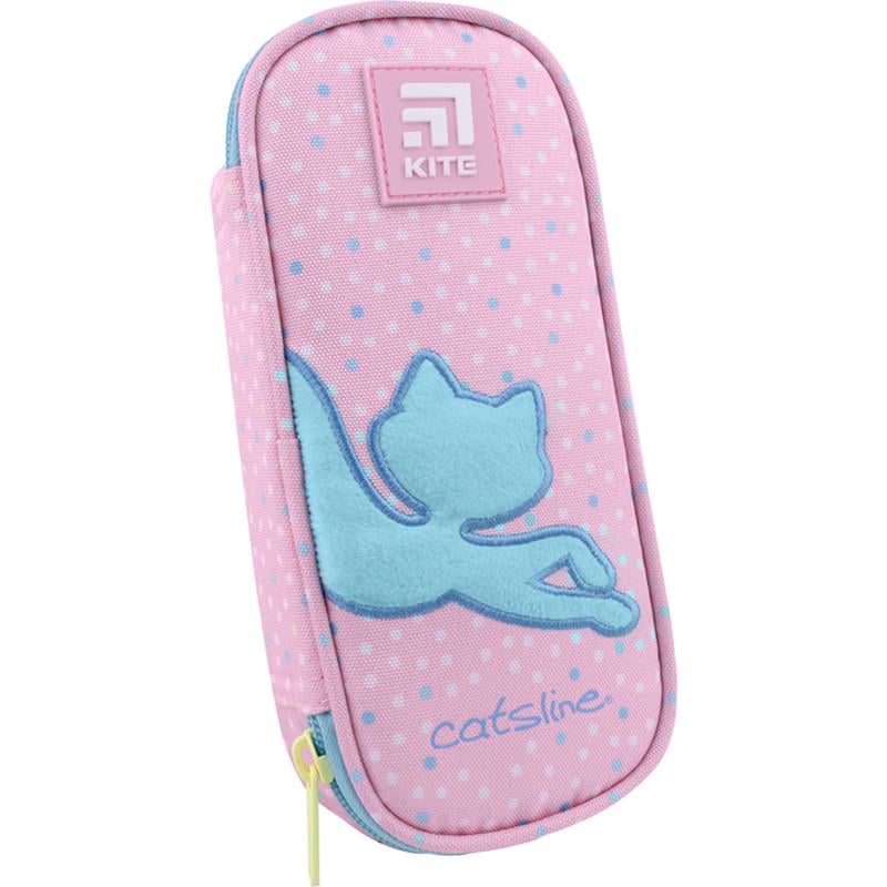Пенал KITE Catsline Розовый (K22-662-13)