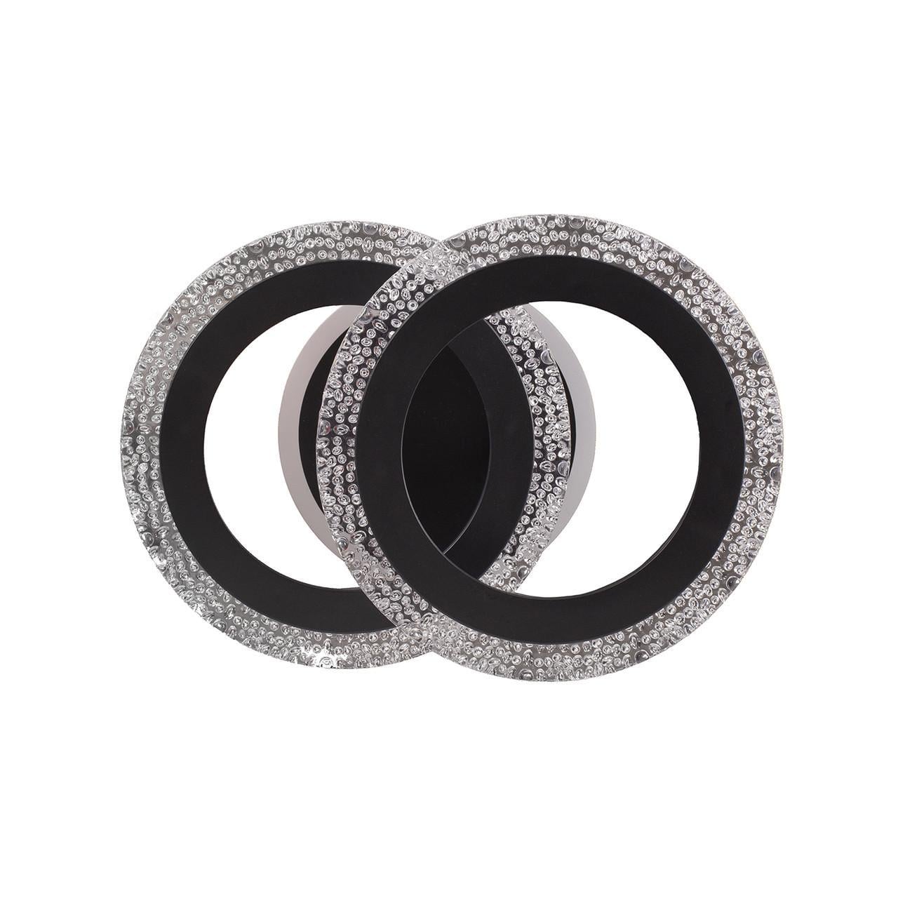 Люстра LED Свет 36+12W SC-3119/2C BK