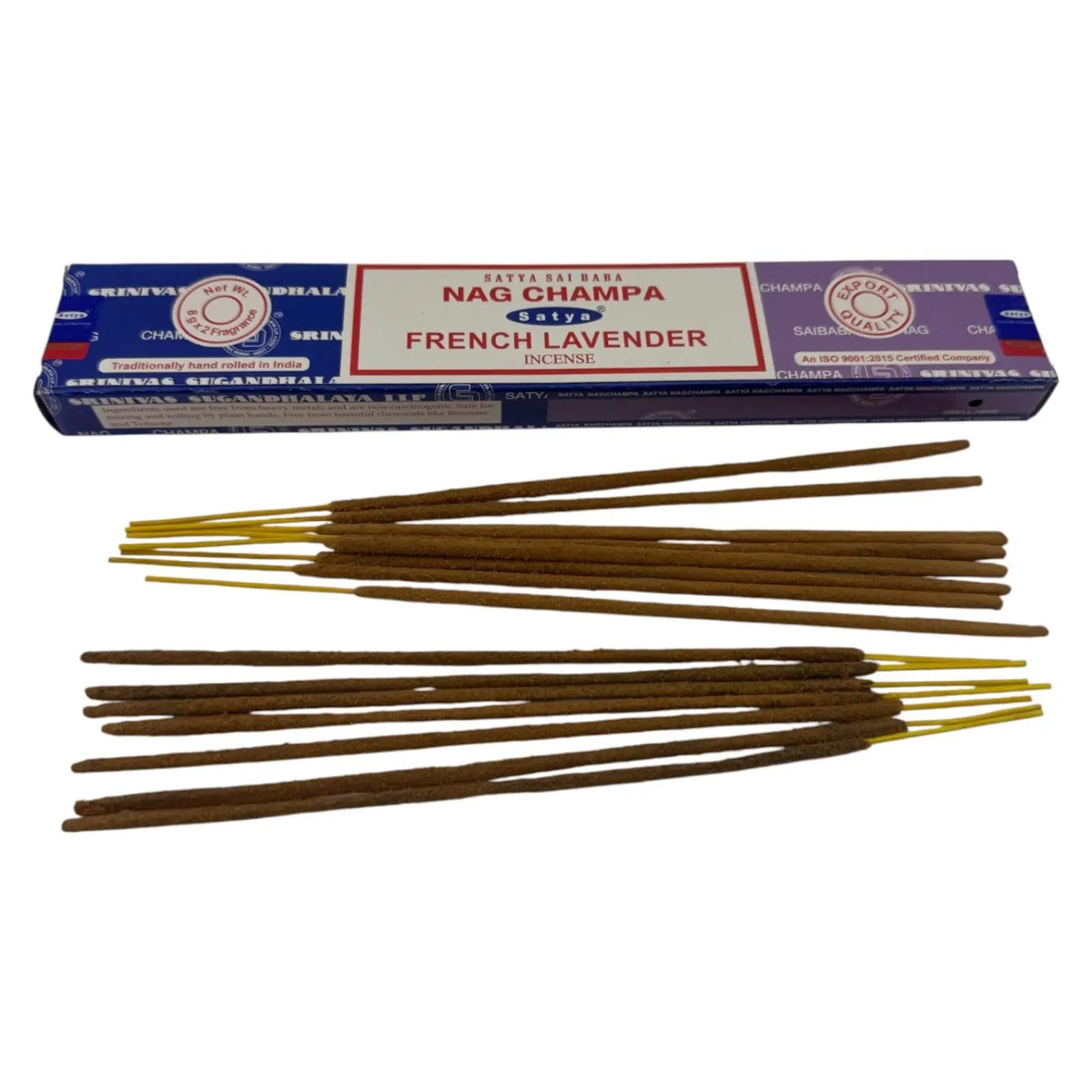 Аромапалочки Nag Champa French Lavender пыльцевые (36269-MZ)