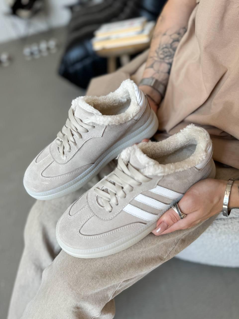 Кеди жіночі на хутрі Maya Shoes р. 39 Бежевий (3021/1) - фото 21 Кеди жіночі на хутрі Maya Shoes р. 39 Бежевий (3021/1) - фото 21