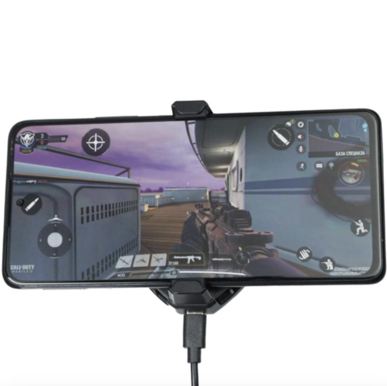 Вентилятор для телефона Dobe MEMO с элементом Пельтье в CoD Sarawolf Черный (433530716) - фото 4