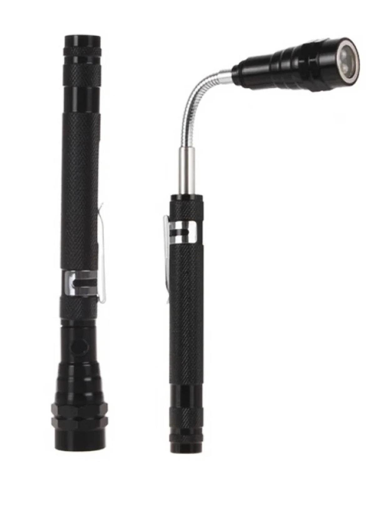 Фонарь гибкий телескопический Xo выдвижной магнитный 56 см Черный (625155) Фонарь гибкий телескопический Xo выдвижной магнитный 56 см Черный (625155)