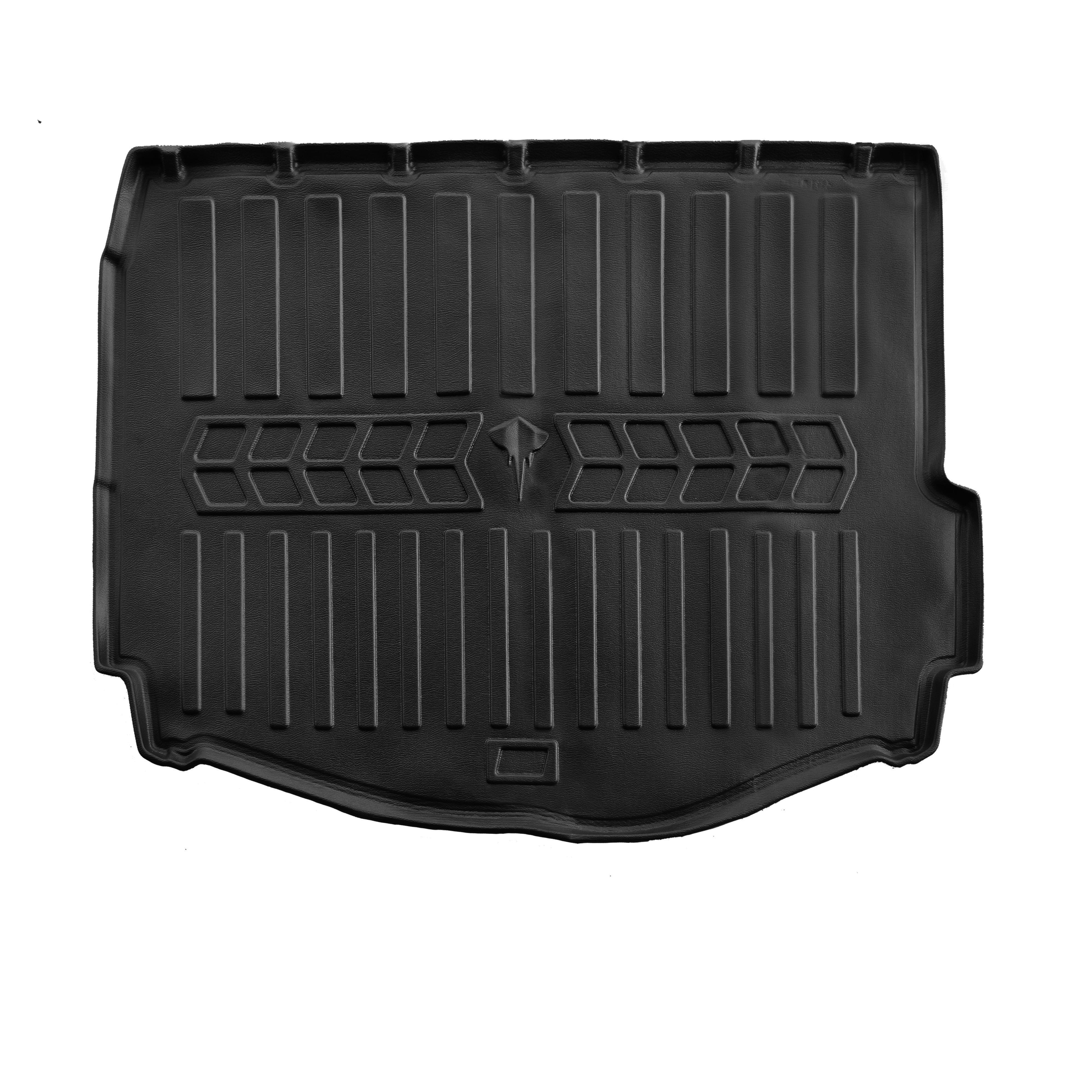 Килимок в багажник Stingray 3D для Renault Scenic/Grand 2016-2025 рр. полиуретан Черный (158150)