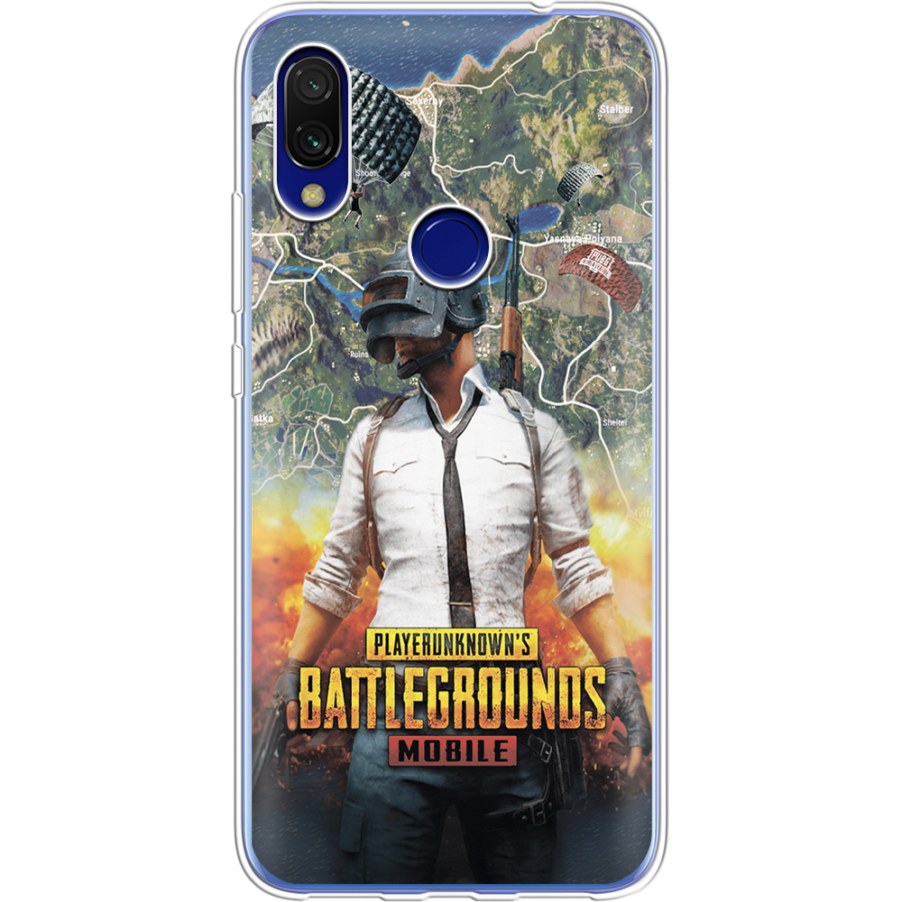 Чехол Boxface Xiaomi Redmi 7 PUBG Mobile Прозрачный силикон (36506-up2309-36506) Чехол Boxface Xiaomi Redmi 7 PUBG Mobile Прозрачный силикон (36506-up2309-36506)