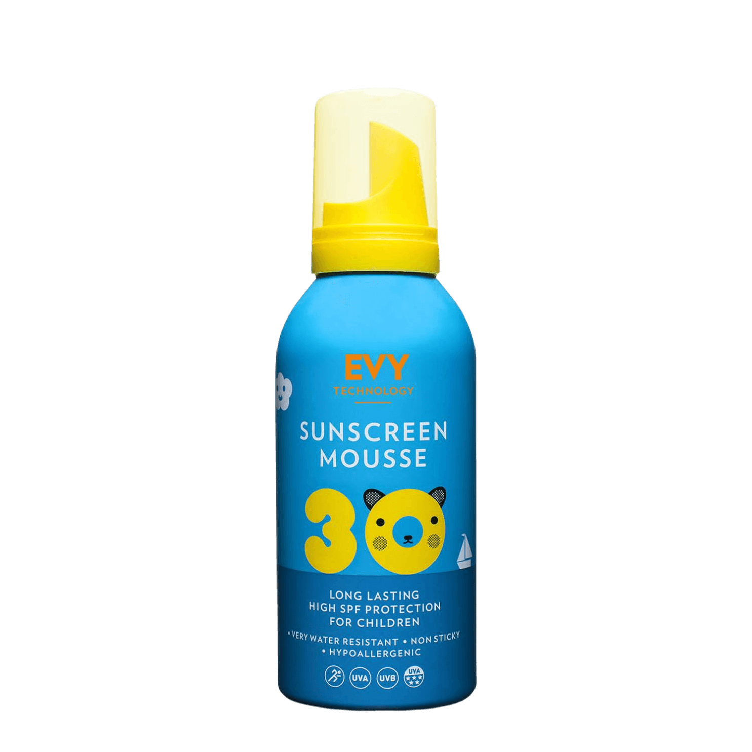 Мус для дітей та немовлят сонцезахисний EVY Technology Sunscreen Mousse Kids SPF 30 150 мл (1834760510)