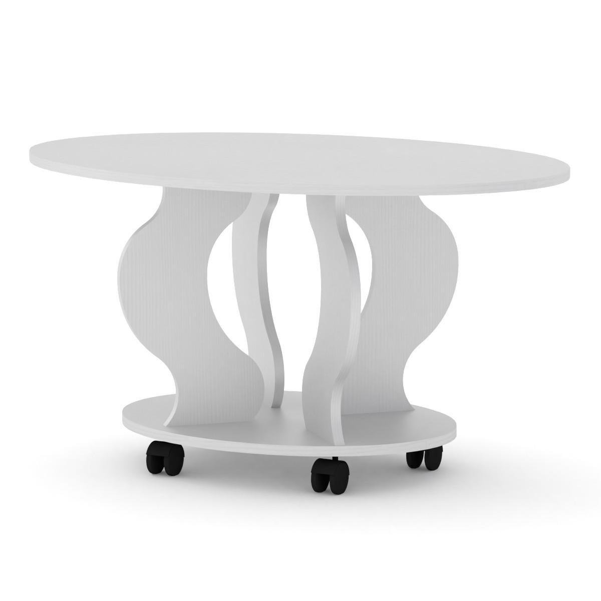 Стіл журнальний Компаніт Венеція-2 Альба/Білий