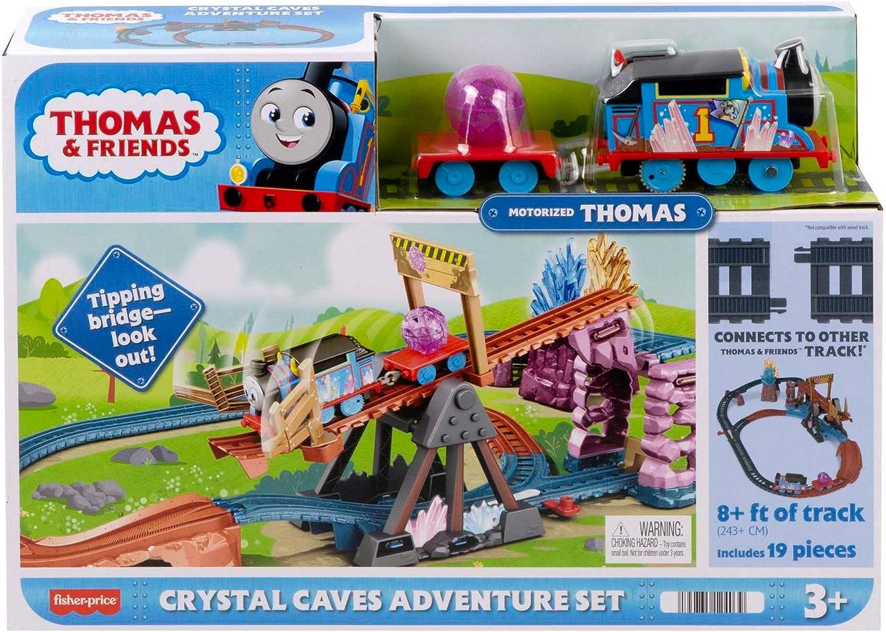 Железная дорога Thomas & Friends Fisher-Price Приключения в хрустальной пещере (HMC28)