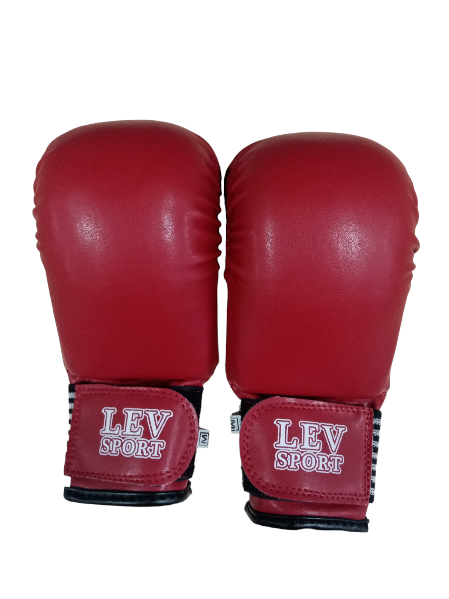 Накладки перчатки карате Lev Sport кожзаменитель L Красный (8585053829023)