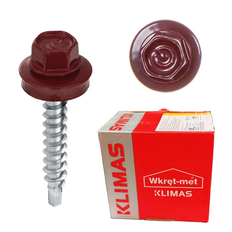 Саморіз покрівельний по дереву Klimas Wkret-Met RAL 3005 4,8x35 мм 250 шт. - фото 2