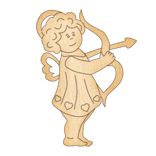 Заготовка з фанери №130 Купідон-4 (5542)