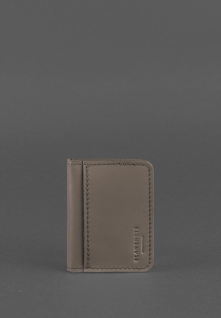 Обкладинка шкіряна для ID-паспорта та водія 4.0 Темно-бежевий (A-026574)