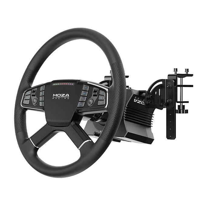 Ігрове кермо та педалі MOZA R5 Trucking Bundle for PC 40 см (RS071_Moza) - фото 2 Ігрове кермо та педалі MOZA R5 Trucking Bundle for PC 40 см (RS071_Moza) - фото 2