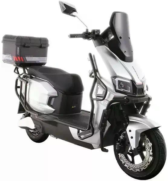 Електроскутер Crosser V1 двомісний 2000W 72V/23 Ah та кофр-багажник Білий (31033081)