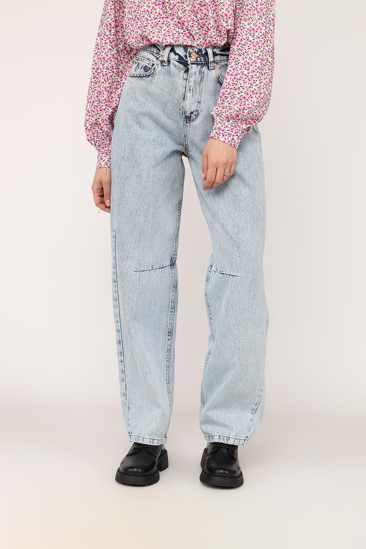 Джинсы женские Balloon ЦБ-00270502 р. 48 Голубой (SKT001046648)