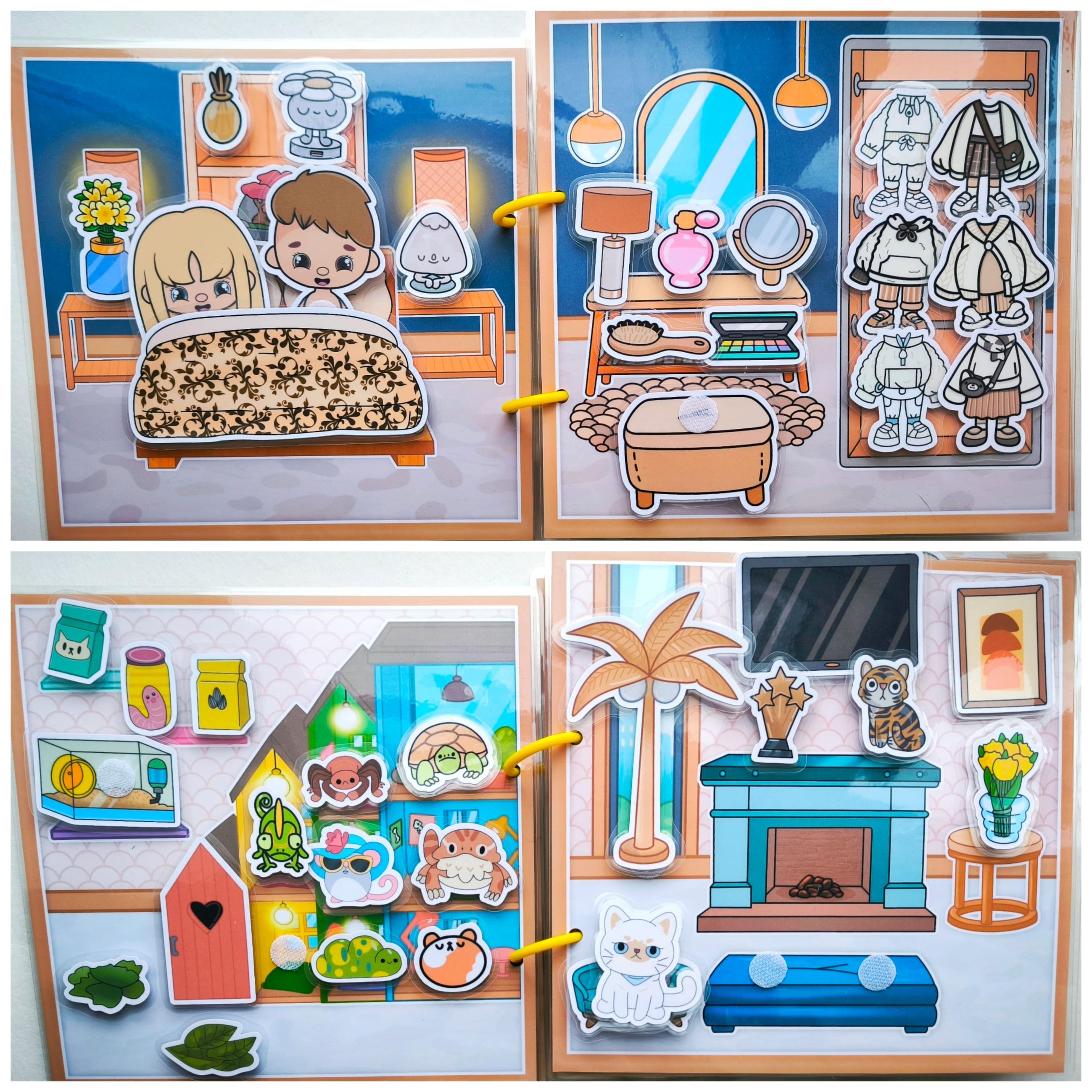 Книга на липучках Тока Бока Домик мечты (LP001) - фото 2