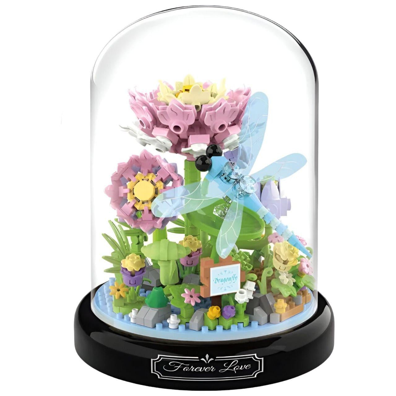 Конструктор Цветочная сказка P2334 229 дет. Розовый (32087281)