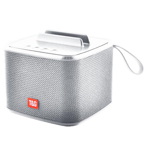 Беспроводная Bluetooth колонка с подставкой для телефона TG801 Gray (f293d661)