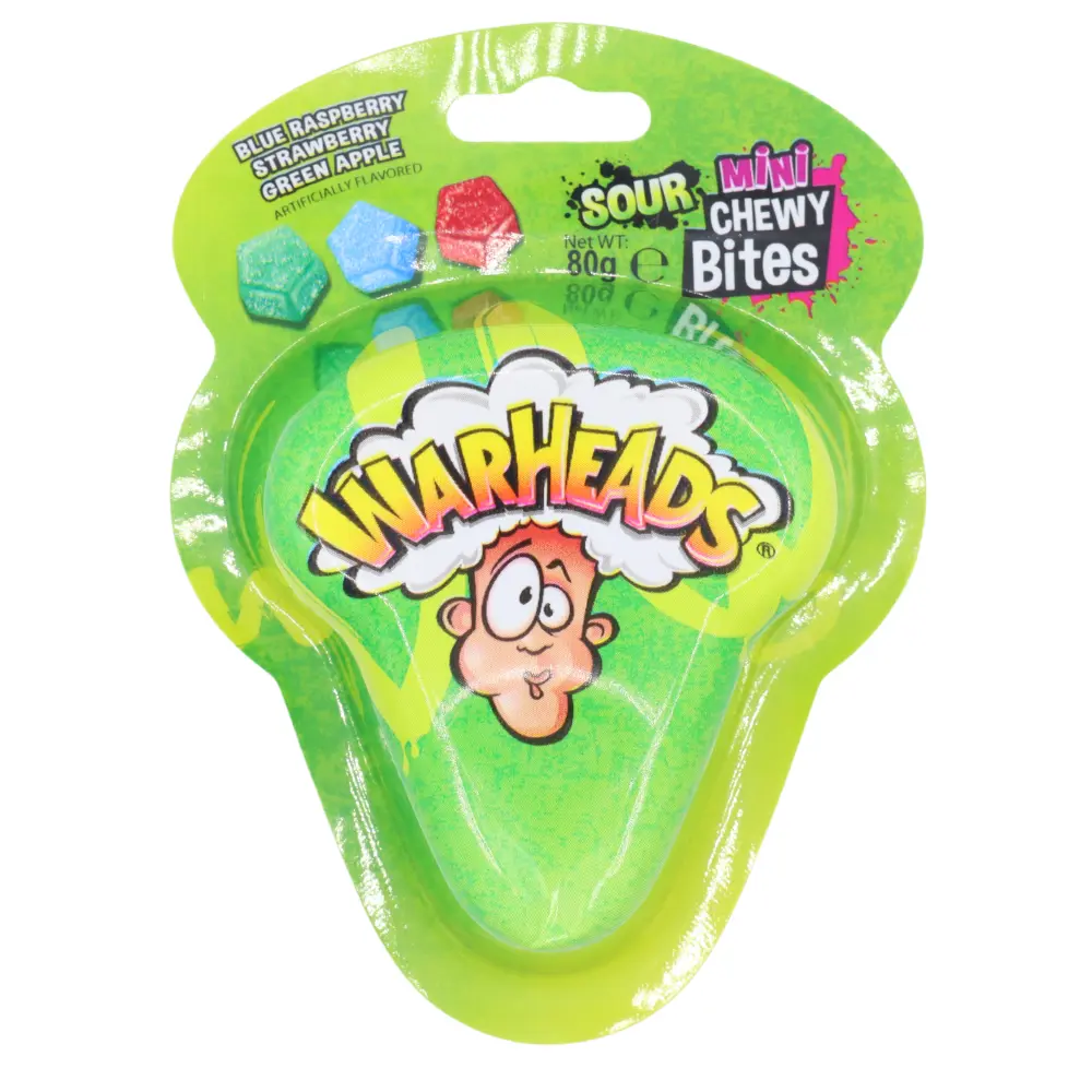 Мармелад Warheads Sour Mini Chewy Bites Pack 80 г (34356342323)