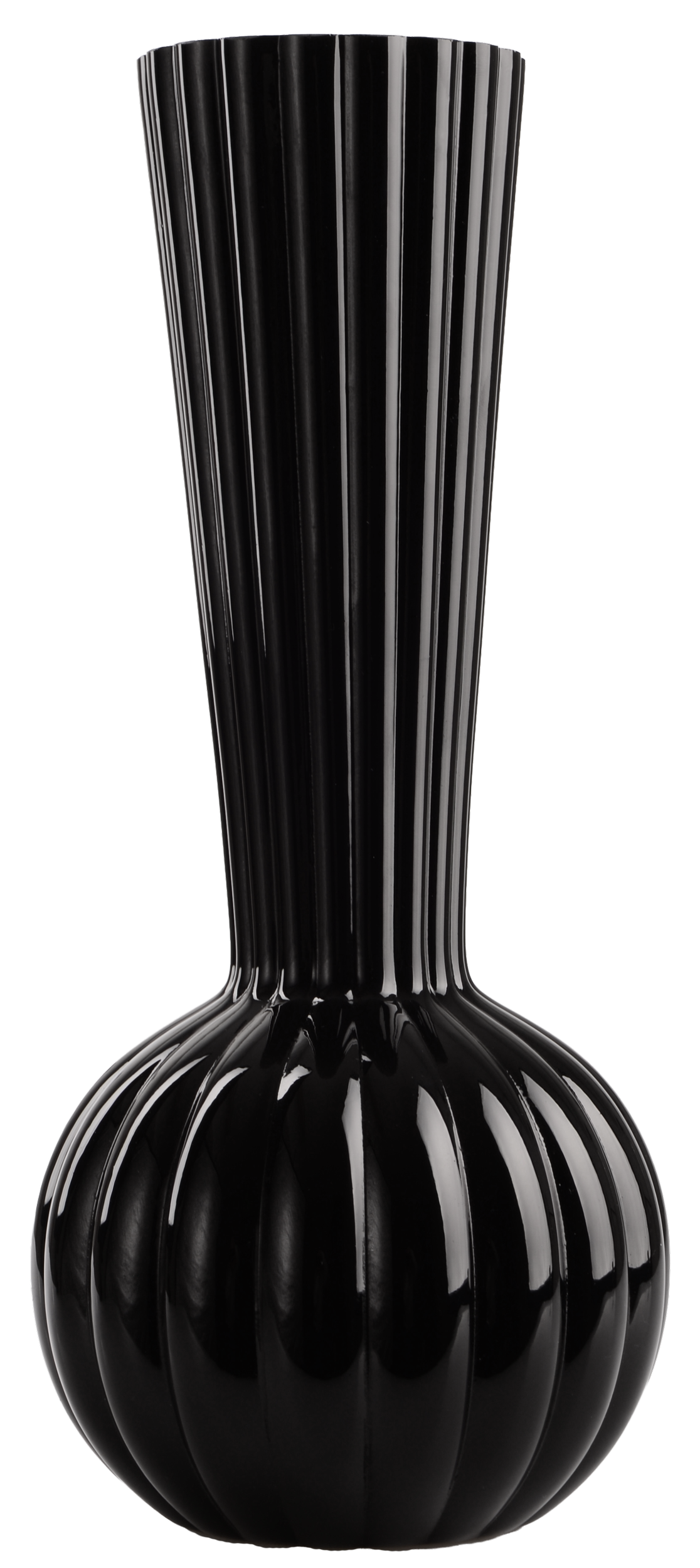 Ваза Viva ELEGANCE стеклянная 32 см Черный (UG-A060344)