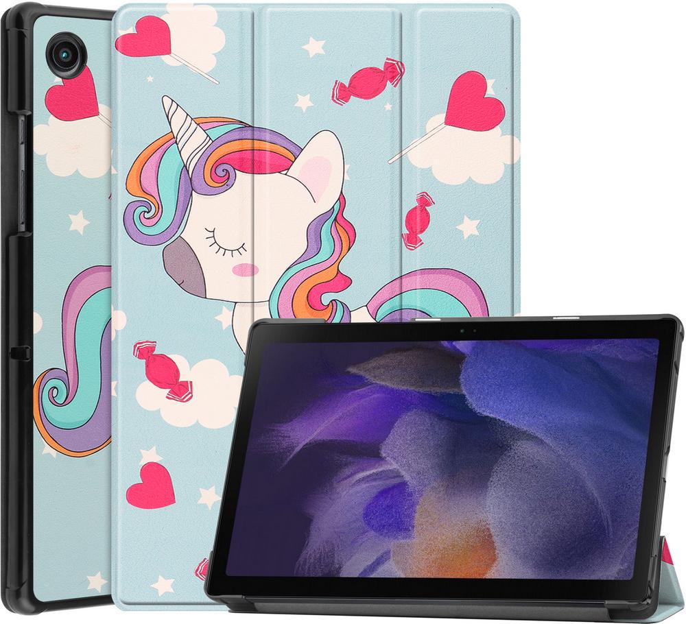 Чехол Colorful для Samsung Galaxy Tab A8 10,5 2021 X200 X205 Unicorn (29117) - фото 3 Чехол Colorful для Samsung Galaxy Tab A8 10,5 2021 X200 X205 Unicorn (29117) - фото 3