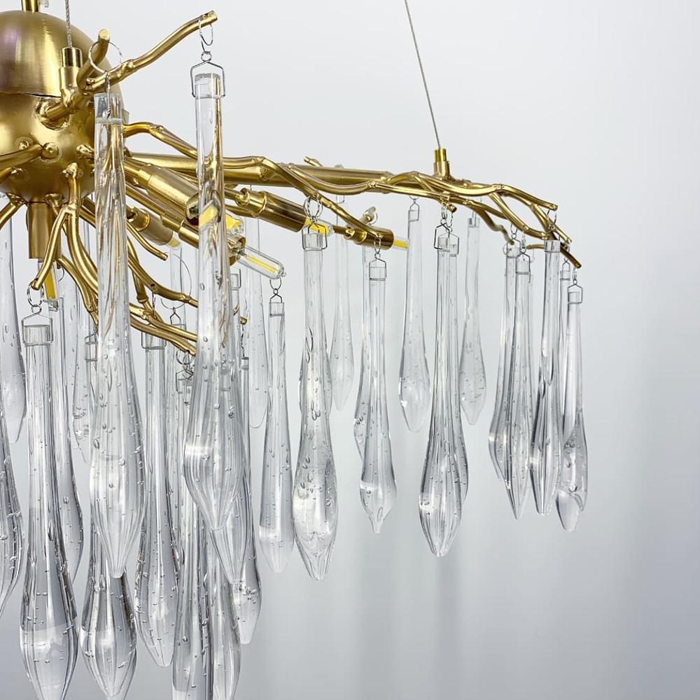 Люстра видовжена Empire Aqua 120 см (MD 5011-L1200 GD) - фото 9 Люстра видовжена Empire Aqua 120 см (MD 5011-L1200 GD) - фото 9