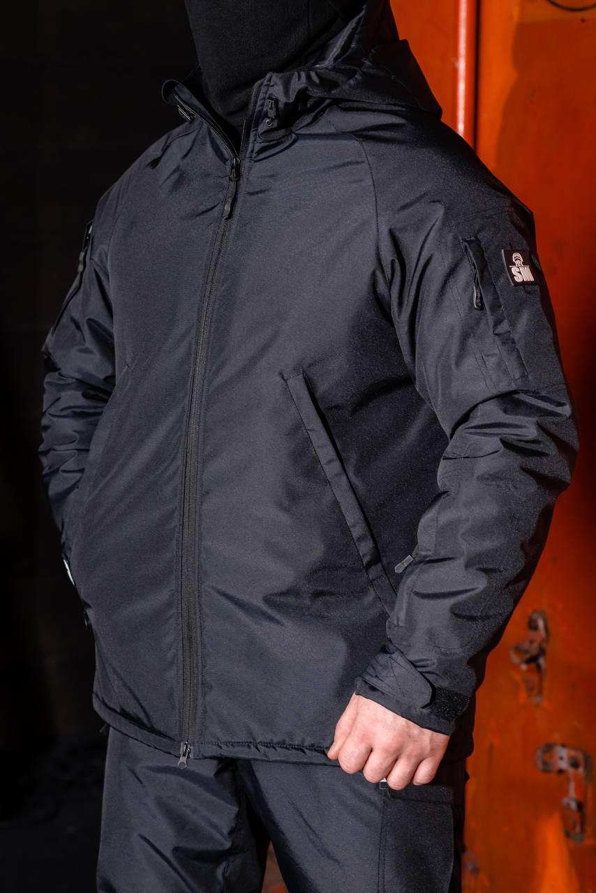 Куртка демісезонна SM «Воронове крило» S рип-стоп Чорний (9666916)