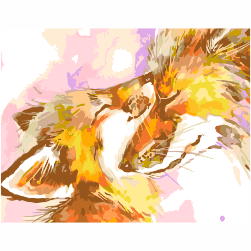 Картина по номерам Rosa Материнская ласка 35х45 см (Az-261132)