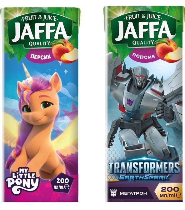 Сок Jaffa Пони-Трансформеры Персик с мякотью 200 мл 18 шт. (2831064547)