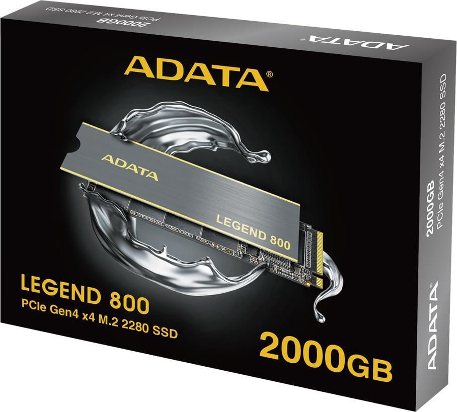 i*i様 SSD 2TB　ADATA ALEG-800-2000GCS-DP ᐉ SSD-диск Adata Legend 800 2 TB (ALEG-800-2000GCS) • Краща ціна