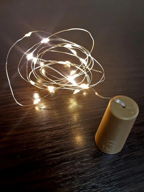 Гирлянда на прищепках Xmas 20 Led Copper Bottle Гирлянда на прищепках Xmas 20 Led Copper Bottle