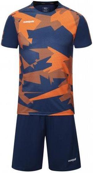 Форма футбольна europaw 022 XL Темно-синьо-помаранчевий