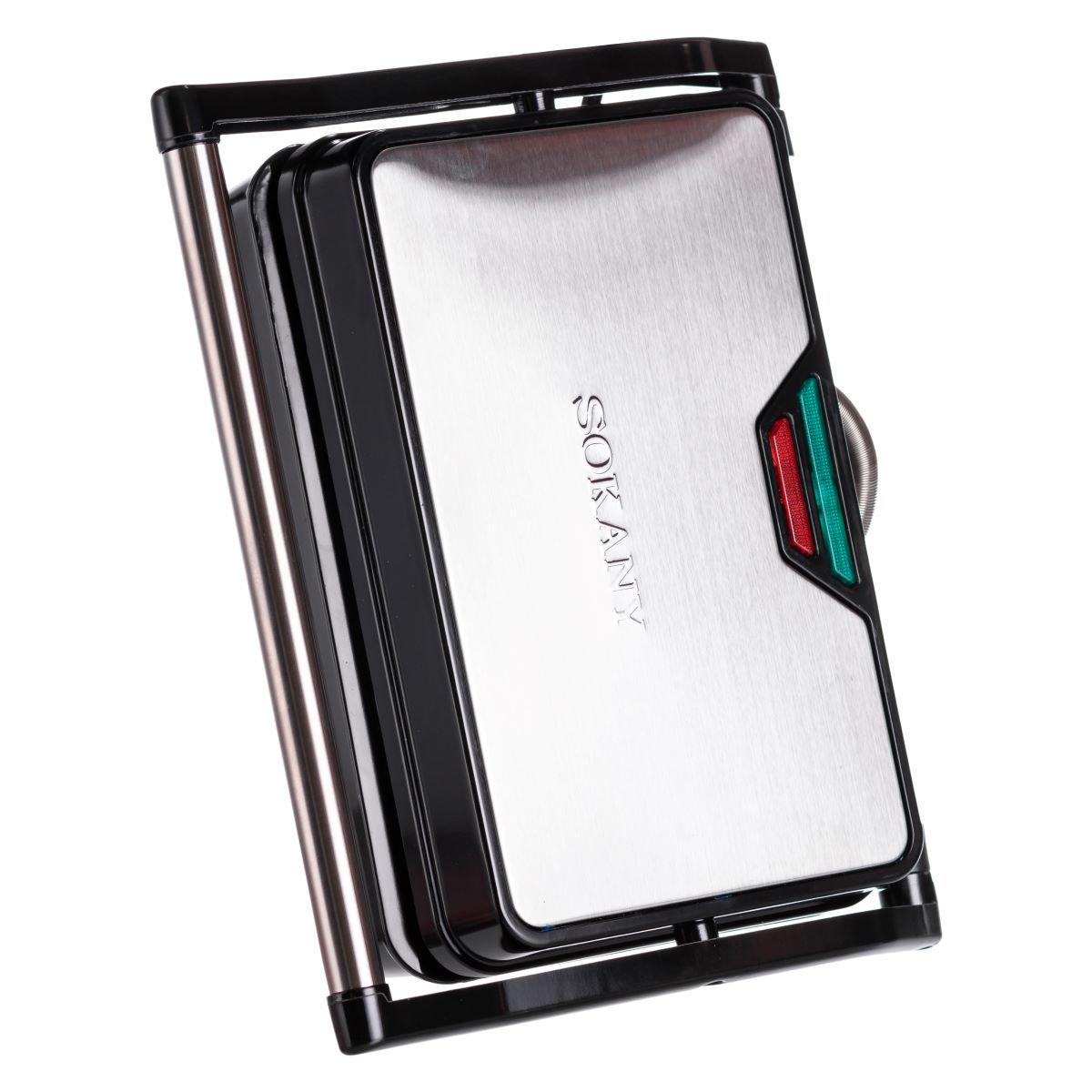 Электрогриль прижимной Sokany SK-223 с антипригарным покрытием 850 Вт (7401) - фото 14 Электрогриль прижимной Sokany SK-223 с антипригарным покрытием 850 Вт (7401) - фото 14