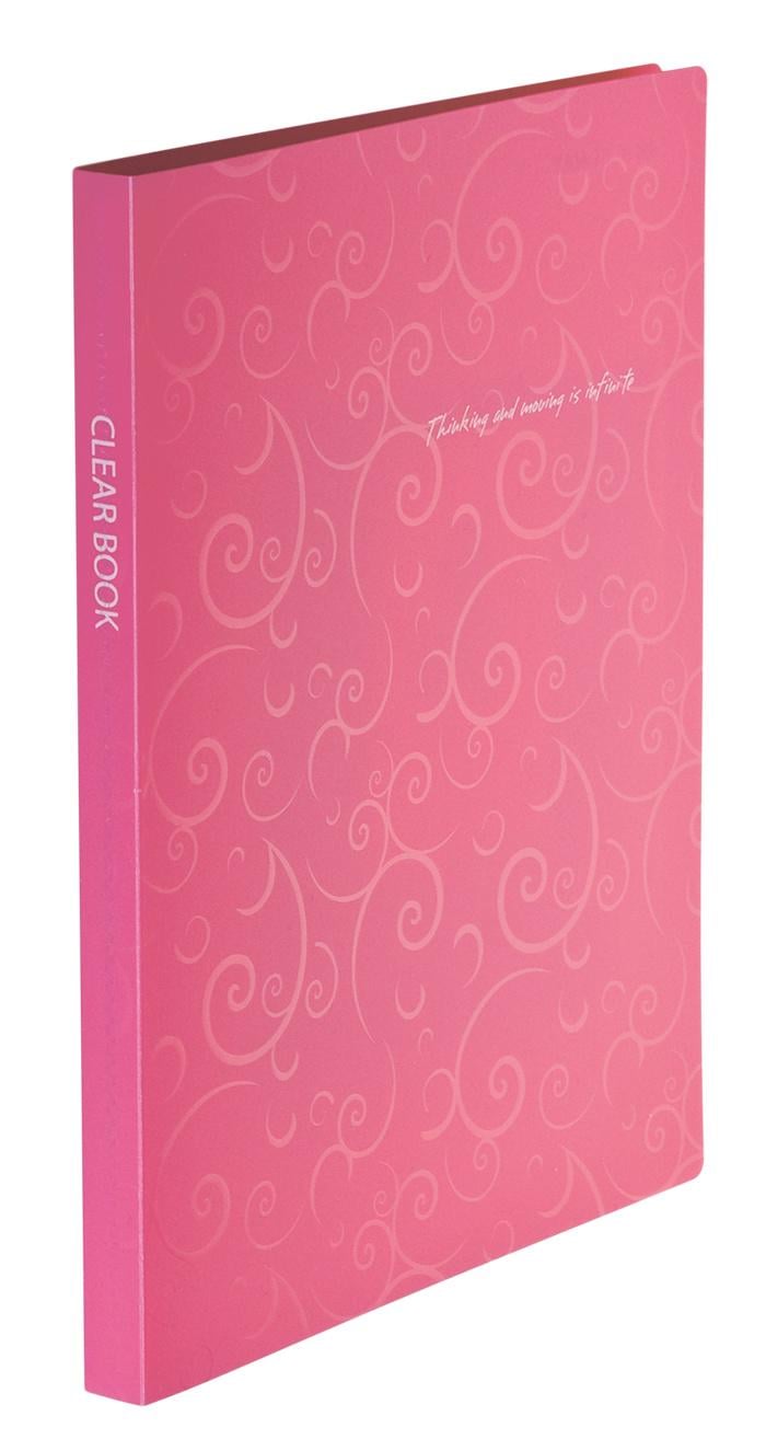 Папка Buromax Barocco с 20 файлами А4 пластик Розовый (BM.3607-10)