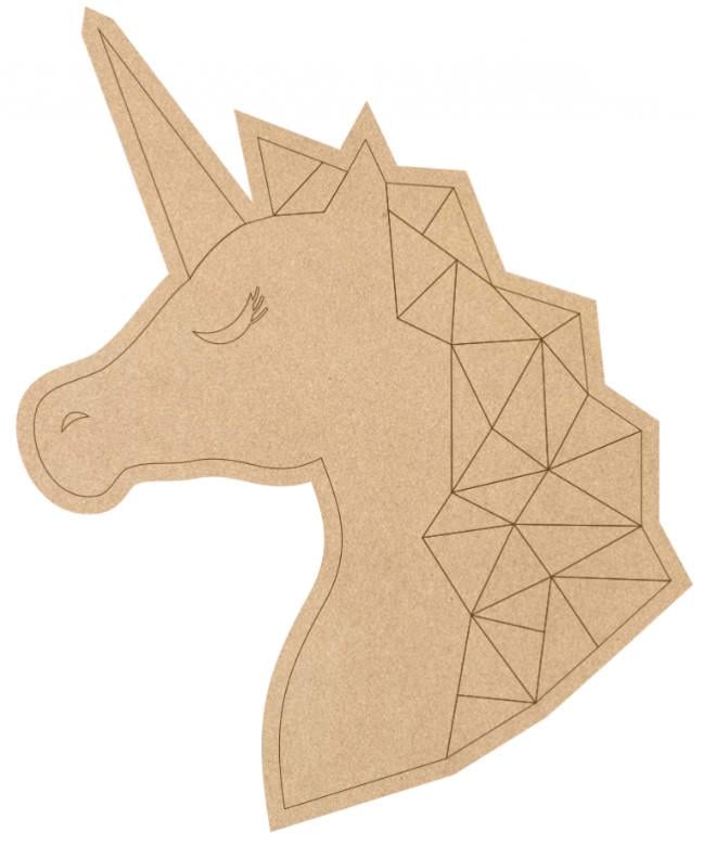 Основа для декорирования панно-мозаика ROSA TALENT Единорог 3 36х47 см