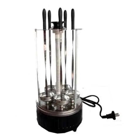 Электрошашлычница вертикальная 5 шампуров 1000 Вт (2243) - фото 4