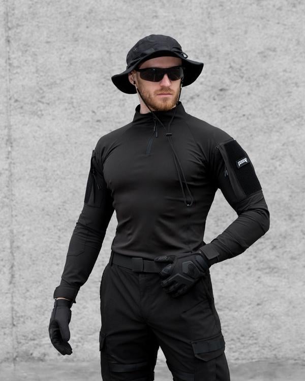 Рубашка мужская Bezet Combat S Черный (7964)