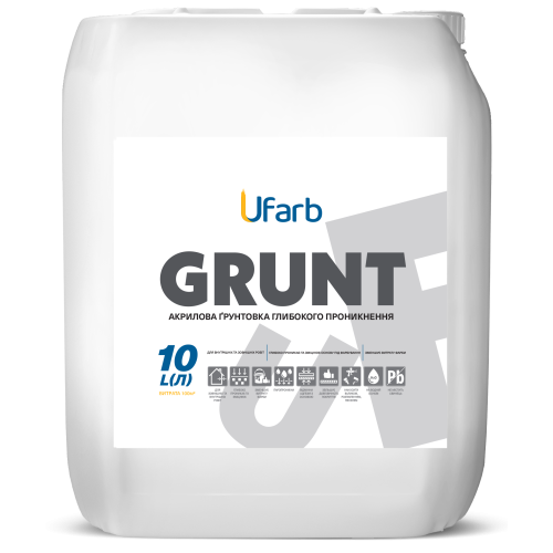 Грунт глубокого проникновения Ufarb Grunt 10 л (2679414331)