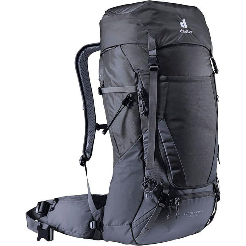 Рюкзак туристичний Deuter Futura Air Trek 45+10 л Black/Graphite (3402021 7403)