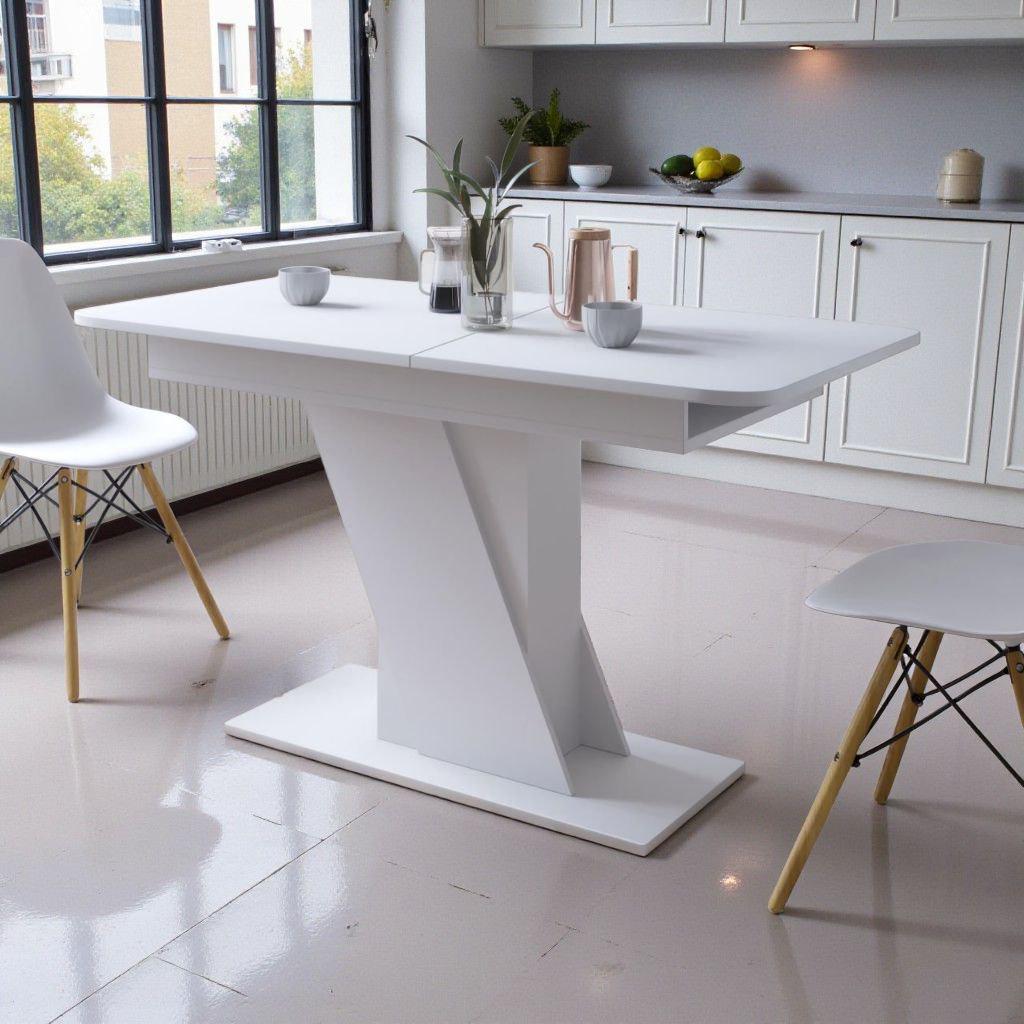 Стол кухонный раскладной Грейс 176x68x75 см Нимфея альба