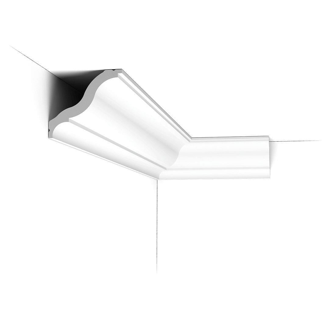 Карниз дюропіна Orac Decor CB503N не грунтований 92х82х2000 мм (29068943)
