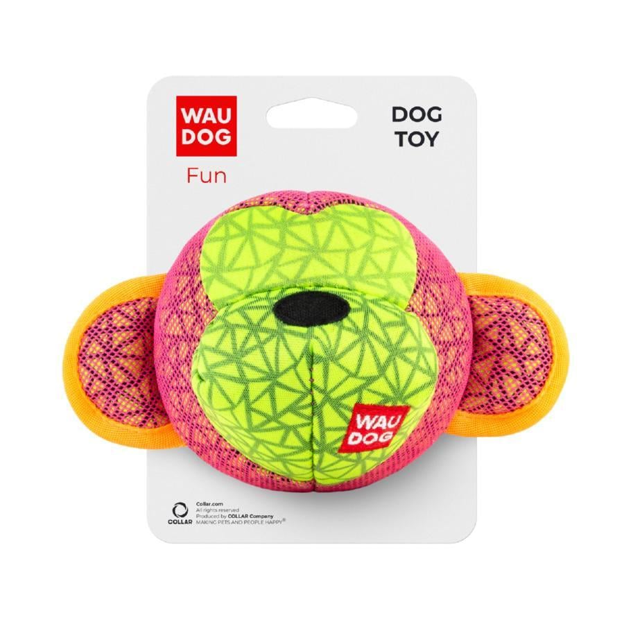 Игрушка для собак Waudog Fun Обезьяна 16х10 см Розовый