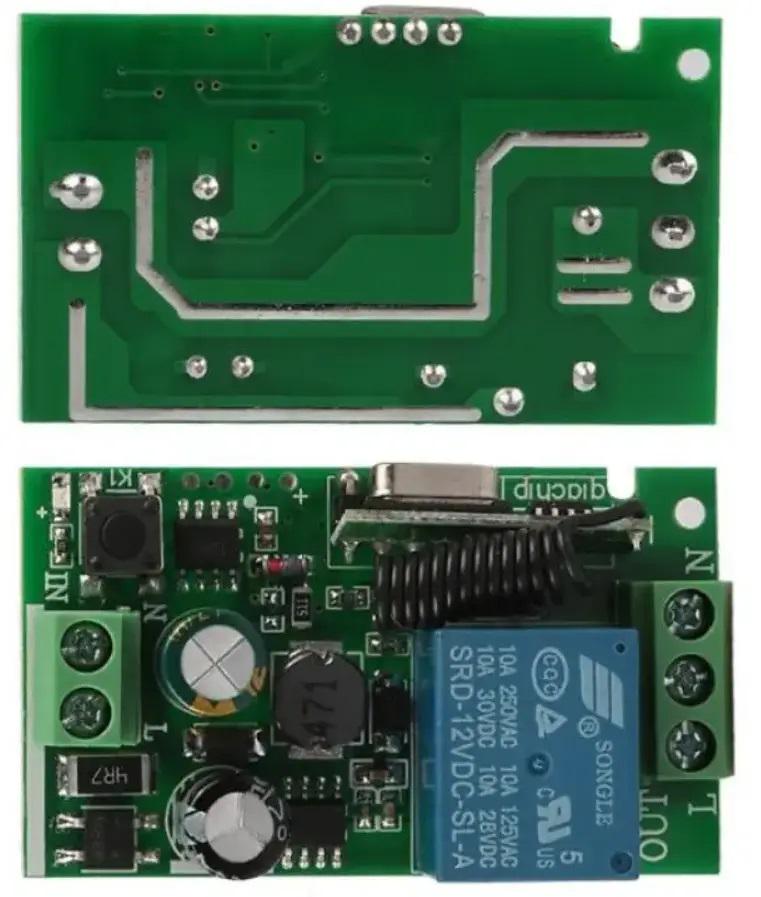Реле 1-канальное беспроводное 220В 433МГц Arduino 9442 (22931722) - фото 4 Реле 1-канальное беспроводное 220В 433МГц Arduino 9442 (22931722) - фото 4