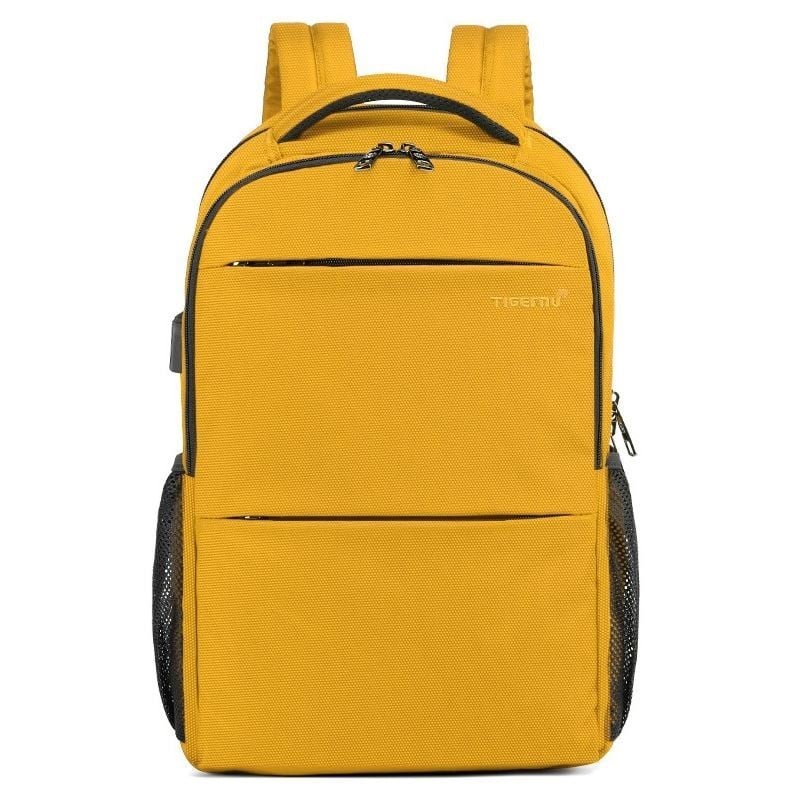 Рюкзак городской Tigernu T-B3032D 15,6 с USB 17 л Желтый