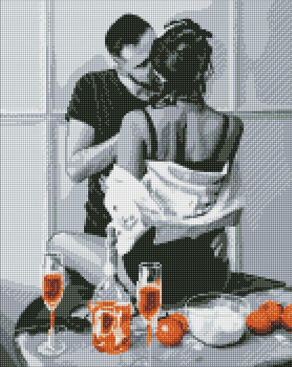 Мозаика алмазная/вышивка Утренняя страсть 40x50 см (AMO7448)