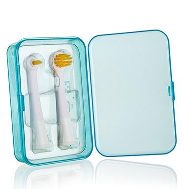 Сменные насадки для звуковой зубной щетки Edel ортодонтические 2 шт. White (2207) - фото 2 Сменные насадки для звуковой зубной щетки Edel ортодонтические 2 шт. White (2207) - фото 2