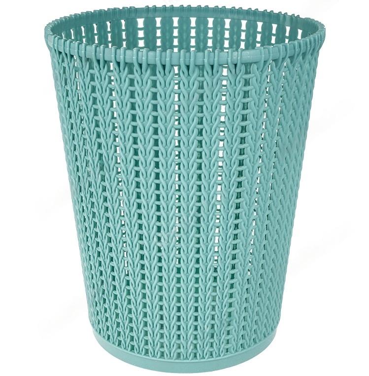 Ведро для мусора Stenson R84521 Бирюзовый (12429876)