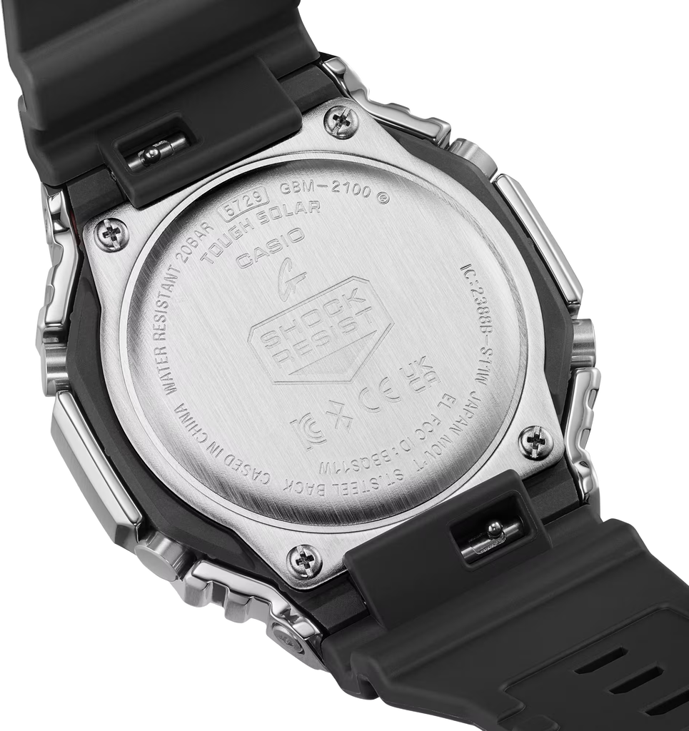 Часы CASIO GBM-2100A-1A3ER - фото 4 Часы CASIO GBM-2100A-1A3ER - фото 4
