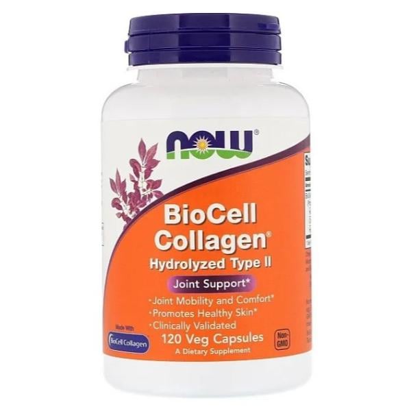 Коллаген NOW Foods Biocell Collagen R 120 вег. капс. (000025209)